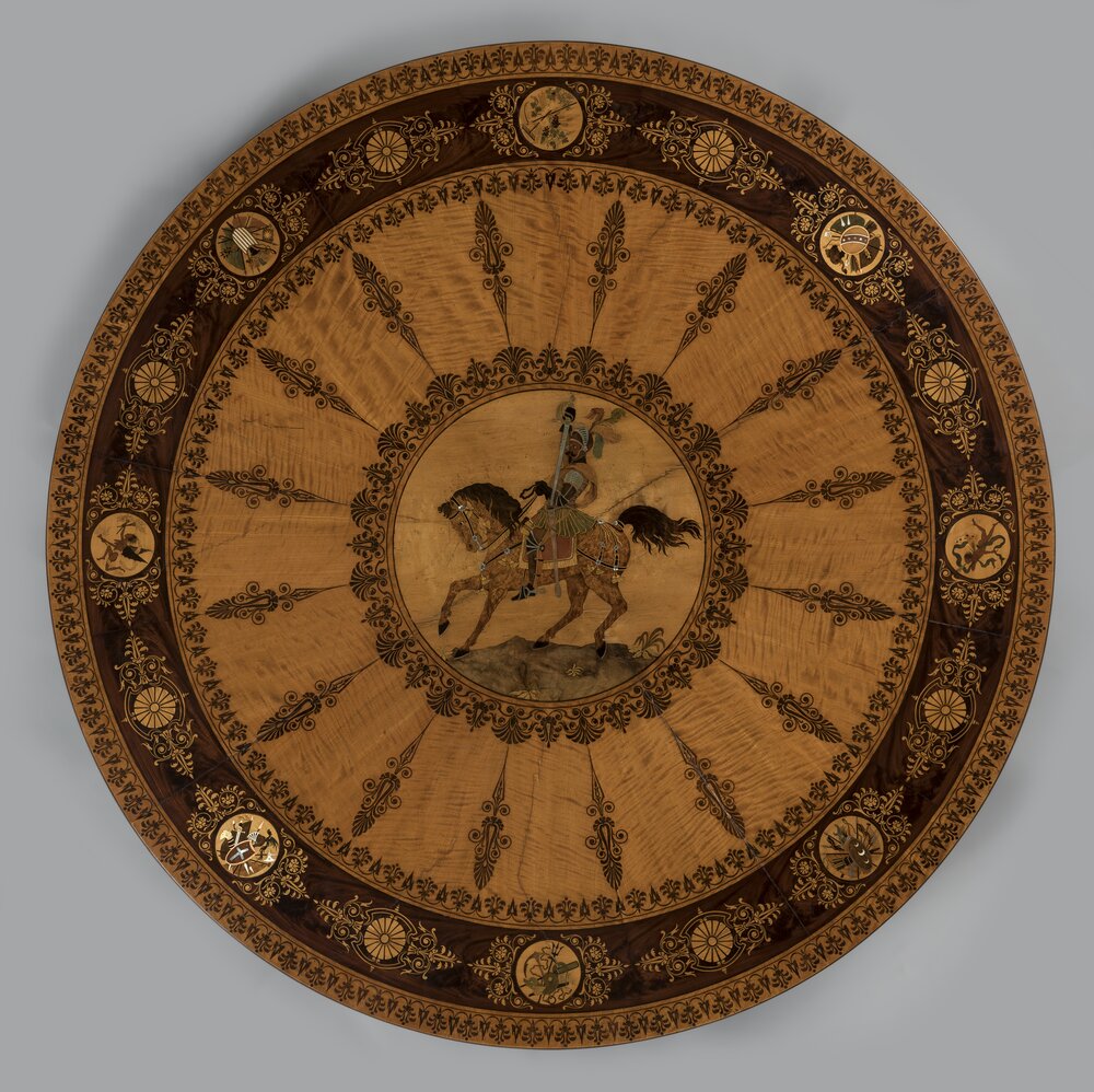 124mc05-AL-2017_Turin, Civic Museum of Ancient Art - Palazzo Madama, T. H. Peters, Center table, inv. 1751-L