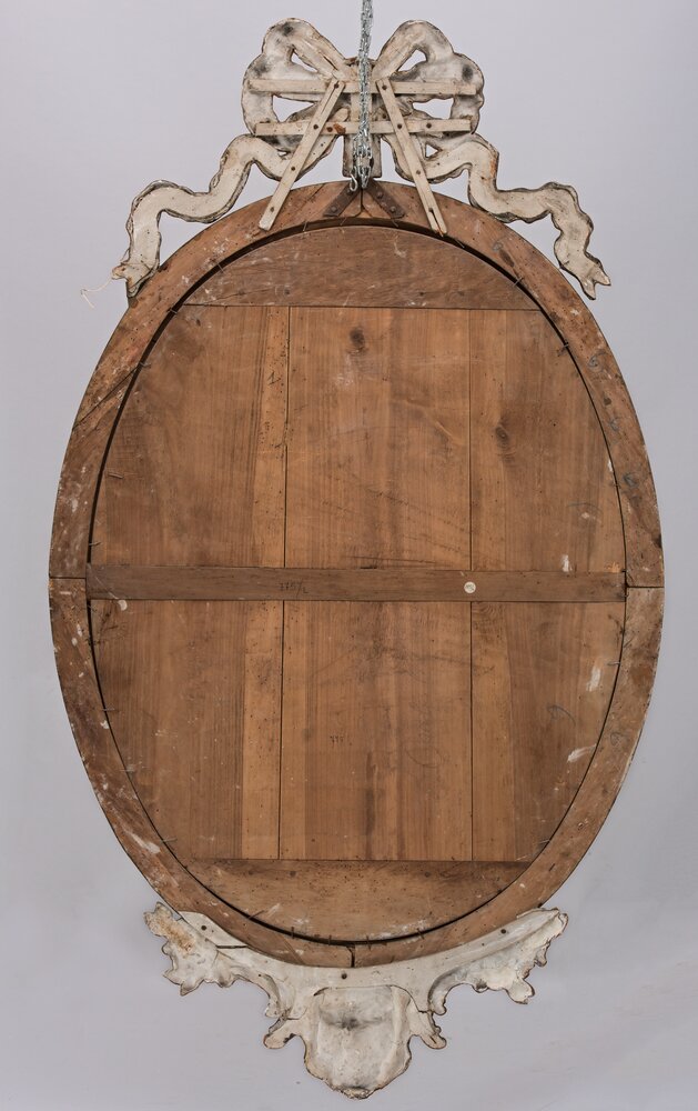 Venaria, Reggia, La Verità (bassorilievo), inv. 780/L, verso - prima del restauro