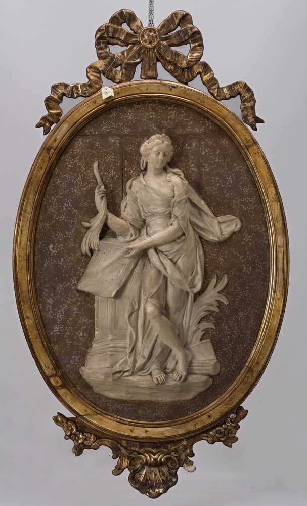 40mc04-AL-2015_Venaria, Reggia, Bassorilievo con figura allegorica, inv. 776/L (proprietà Museo Civico d'Arte Antica di Torino - Palazzo Madama)