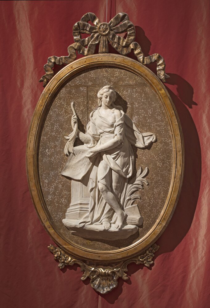 Venaria, Reggia, Bassorilievo con figura allegorica, inv. 776/L - dopo il restauro
