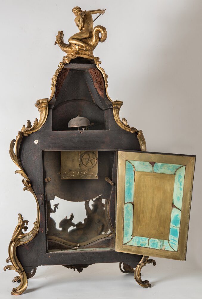 Venaria, Reggia, Orologio da mensola, inv. 44/O - prima del restauro