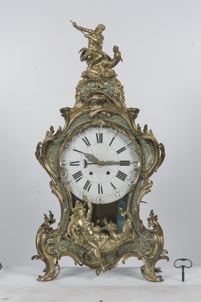 Venaria, Reggia, Orologio da mensola, inv. 44/O - dopo il restauro