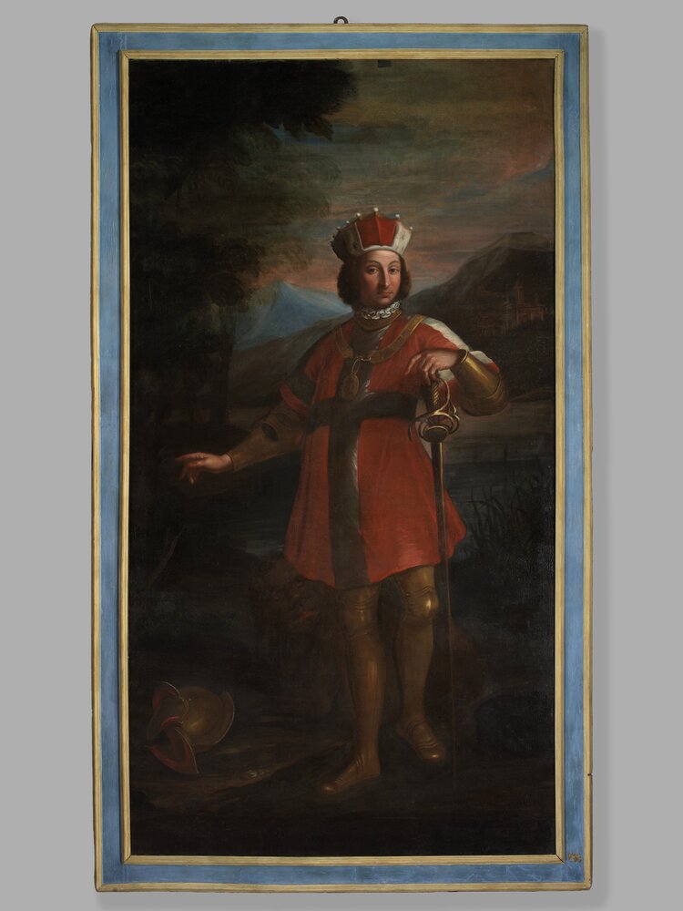 Moncalieri, Castello, Philip II without land, inv. 673 - after restoration