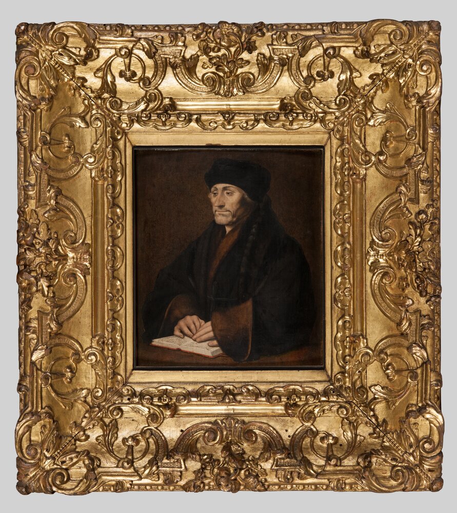 Venaria, Reggia, Ritratto di Erasmo, inv. 259 - dopo il restauro