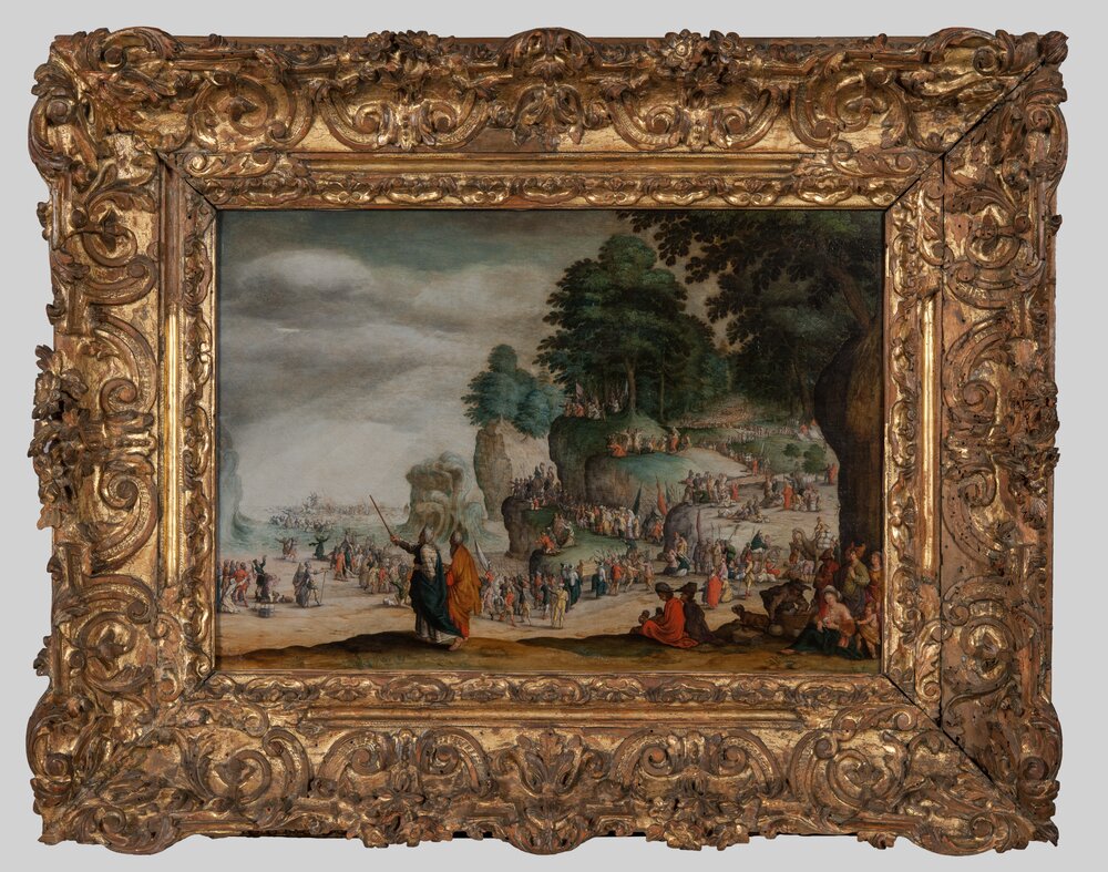 Venaria, Reggia, Passaggio del Mar Rosso, inv. 299 - dopo il restauro