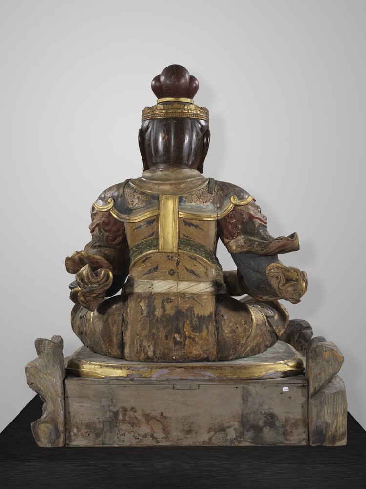 Museum of Oriental Art, Tamon-Ten inv. Js/13 - before restoration