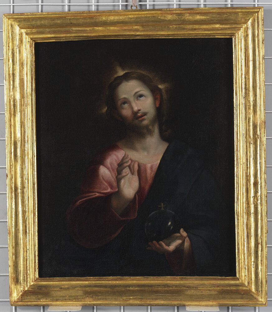 Moncalieri, Castle, Blessing Christ - after restoration