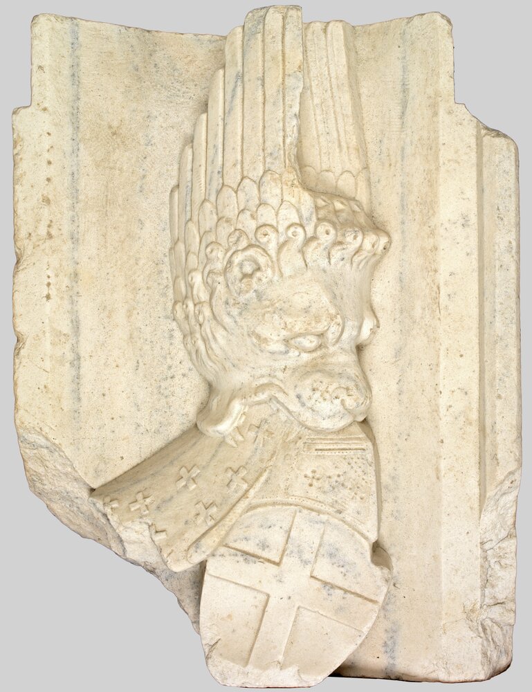 2mc35-ML-2011_Venaria Reale, Reggia, Stemma medievale dei duchi di Savoia, inv. R 7961 (proprietà Castello di Racconigi)
