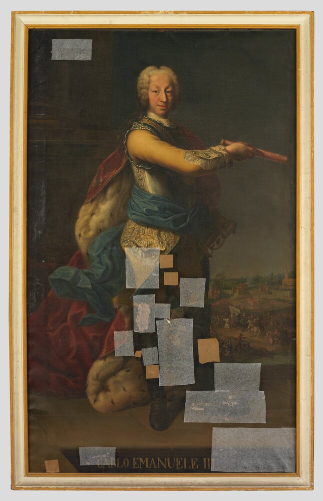 2mc37-TE-2011_Venaria Reale, Reggia, G. Panealbo (attr.), Portrait of Carlo Emanuele III, inv. R 6469 (property of Racconigi Castle)