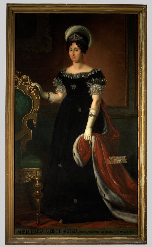 2mc18-TE-2011_Venaria Reale, Reggia, T. Lorenzone, Portrait of Maria Theresa of Austria-Este, inv. R 1493 (property of Racconigi Castle)
