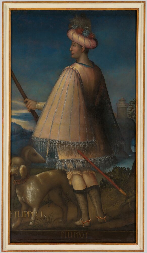 Venaria, Reggia, Portrait of Philip I, inv. R 1515 - after restoration