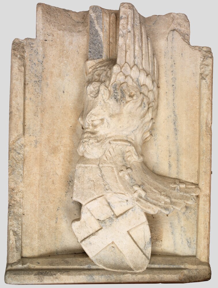 2mc34-ML-2011_Venaria Reale, Reggia, Stemma medievale dei duchi di Savoia, inv. R 7962 (proprietà Castello di Racconigi)
