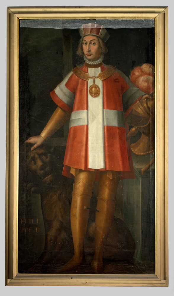 2mc06-TE-2011_Venaria Reale, Royal Palace, Portrait of Philip II, inv. R 1501 (ownership of Racconigi Castle)