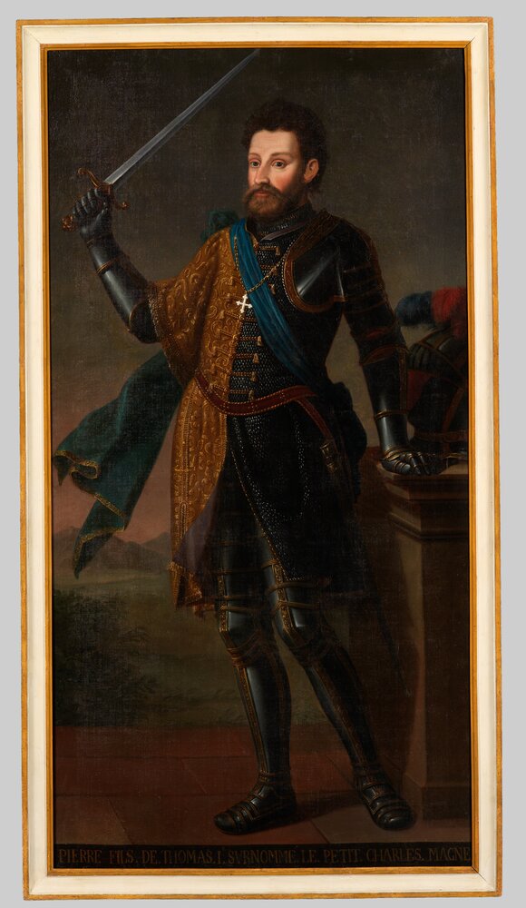 Venaria, Reggia, Portrait of Peter II, inv. R 1491 - after restoration