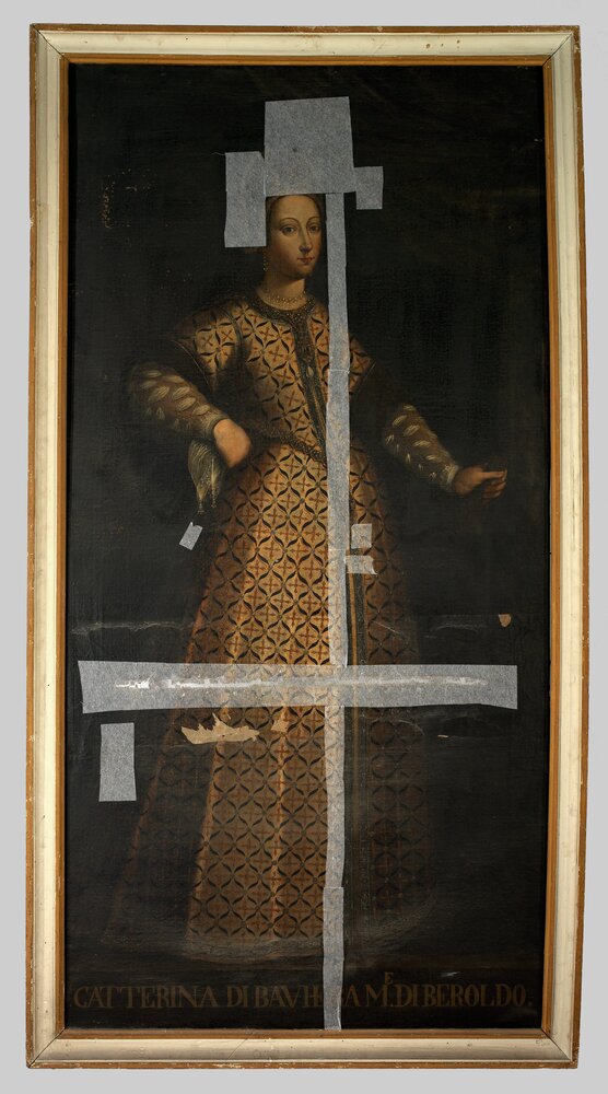 2mc23-TE-2011_Venaria Reale, Royal Palace, Portrait of Catherine of Bavaria, inv. R 1523 (ownership of Racconigi Castle)