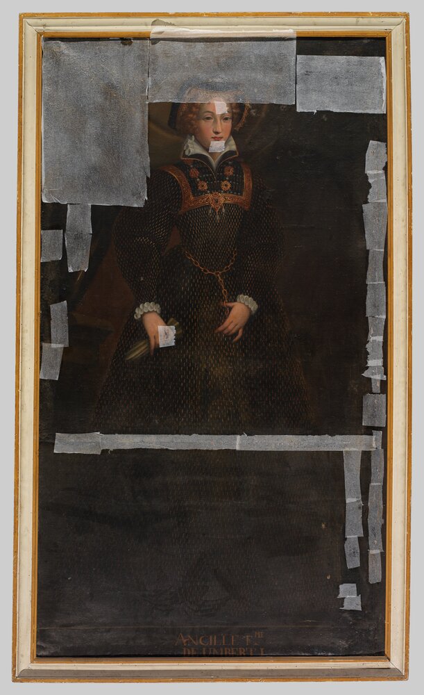 2mc24-TE-2011_Venaria Reale, Royal Palace, Portrait of Ancilla, inv. R 1507 (ownership of Racconigi Castle)