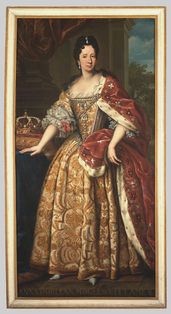 2mc14-TE-2011_Venaria Reale, Reggia, G. Panealbo (attr.), Portrait of Anna d'Orleans, inv. R 6468 (property of Racconigi Castle)