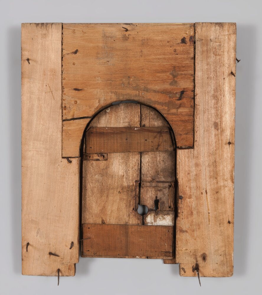 Venaria, Reggia, Tabernacle chapel S. Uberto, verso - before restoration