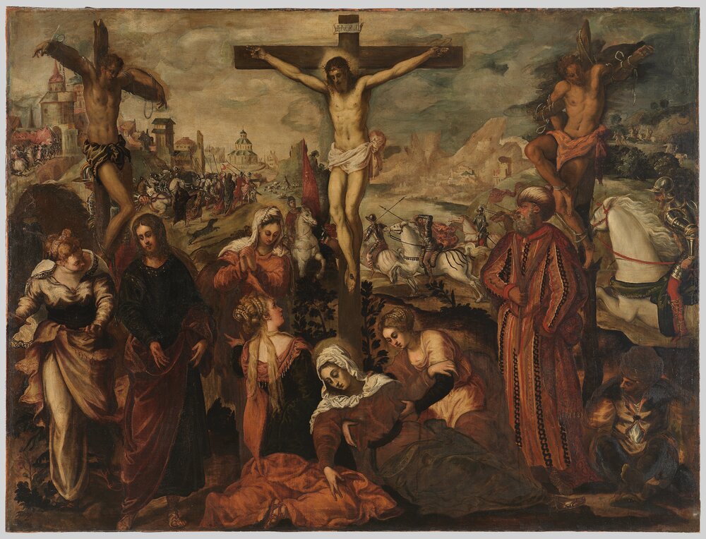 05-TE-2012_Padova,  Musei Civici - Museo d'arte medievale e moderna, J. Robusti (Tintoretto), Crocifissione 