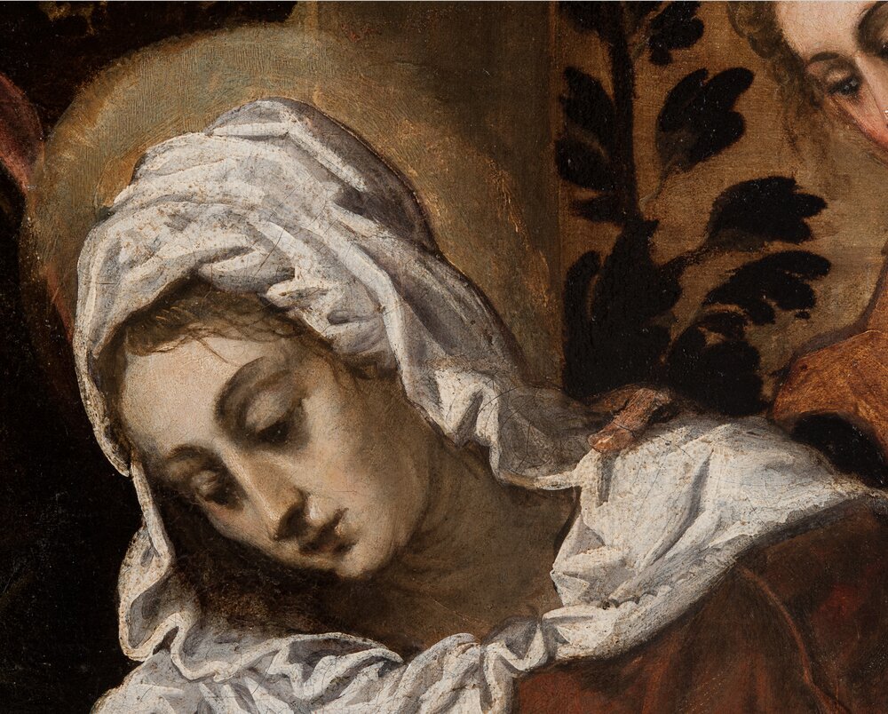 Padova, Musei Civici - Museo d'arte medievale e moderna, J. Robusti (Tintoretto), Crocifissione - dopo il restauro