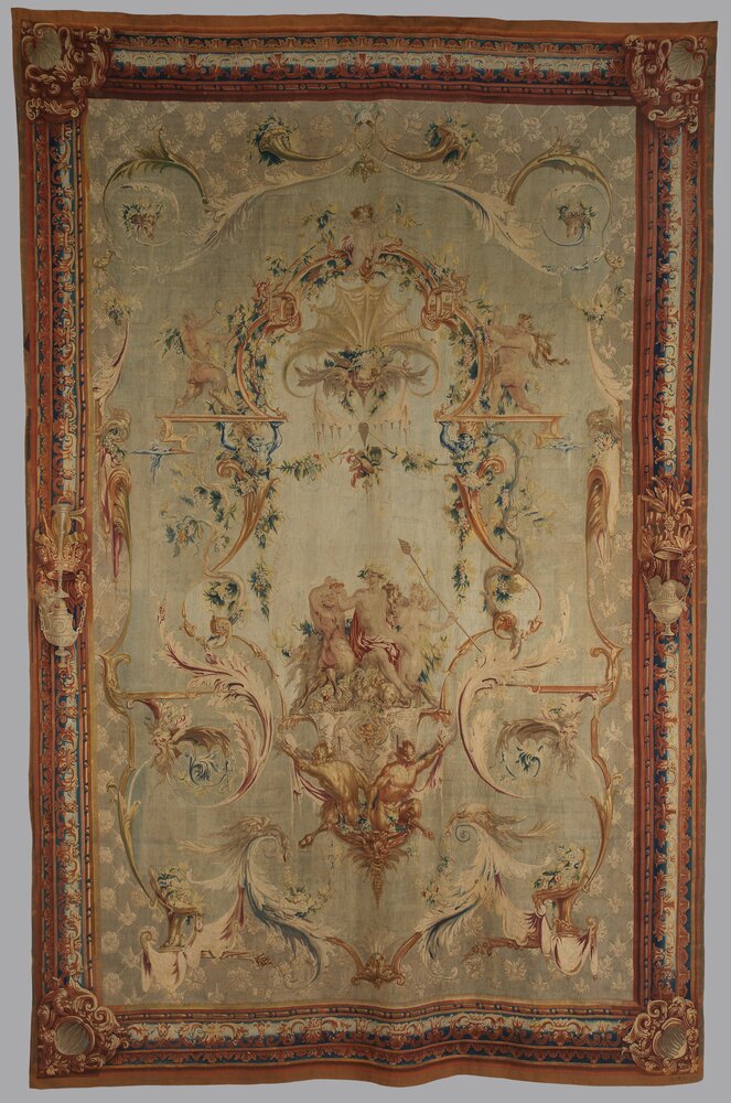 10mc01-MT-2012_Torino, Palazzo Reale, J. De Vos, Grottesche e Bacco (arazzo), inv. 5027