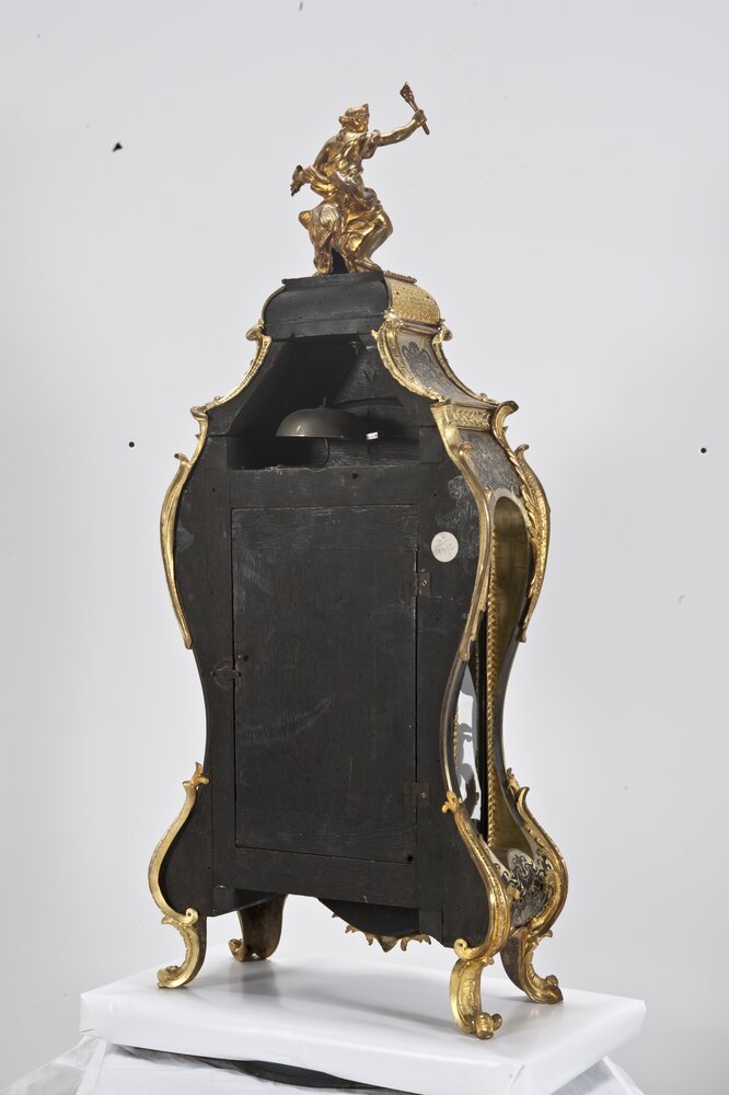 Venaria, Reggia, Wall clock, 19-O - before restoration