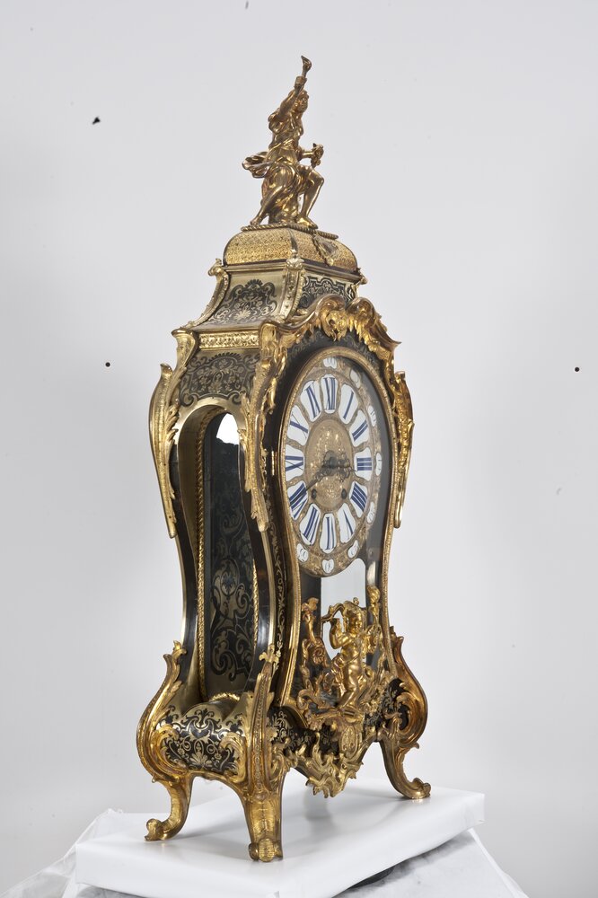 Venaria, Reggia, Wall clock, 19-O - before restoration