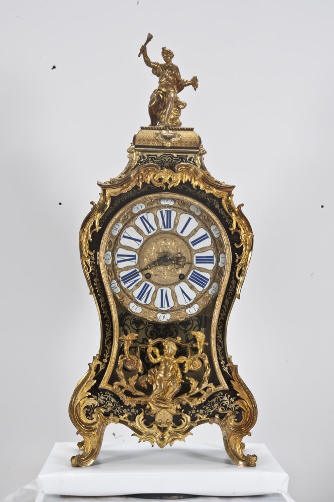 7-MC-2012_Venaria, Reggia, Orologio da muro, 19-O (proprietà Museo Civico d'Arte Antica di Torino - Palazzo Madama)