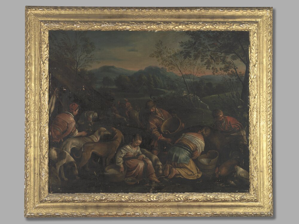 56-TE-2006_Nichelino, Stupinigi Hunting Lodge, J. da Ponte (Bassano), Country Scene, inv. 54