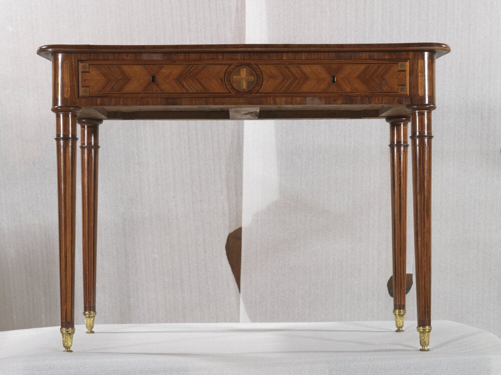 Nichelino, Stupinigi Hunting Lodge, Coffee table, inv. 726 - after restoration