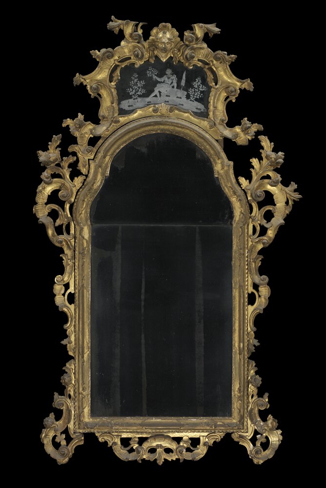 15-AL-2006_Nichelino, Stupinigi Hunting Lodge, Mirror, inv. 2957