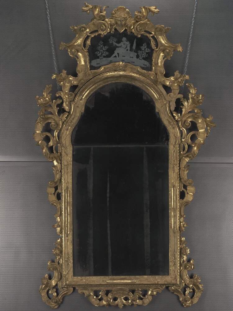 Stupinigi Hunting House, Mirror inv. 2957 - after restoration