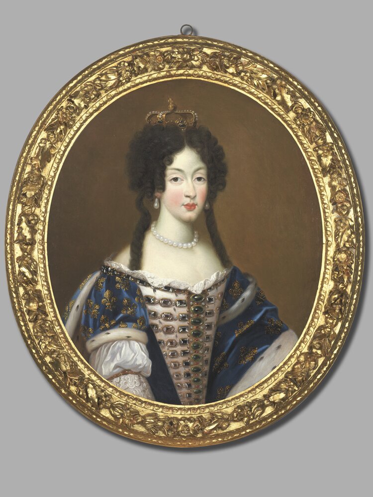 Nichelino, Stupinigi's Hunting Lodge, Portrait of the Queen of Spain, inv. 16 - after restoration