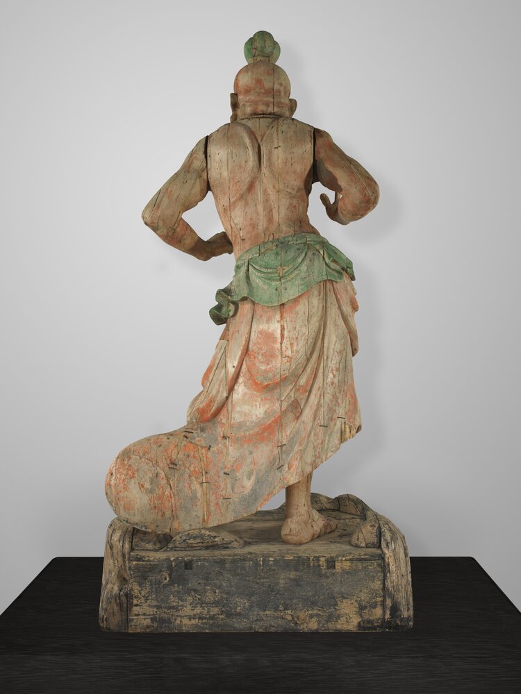 Torino, Museo d'Arte Orientale, Kongo Rikishi inv. Js/7.D - dopo il restauro