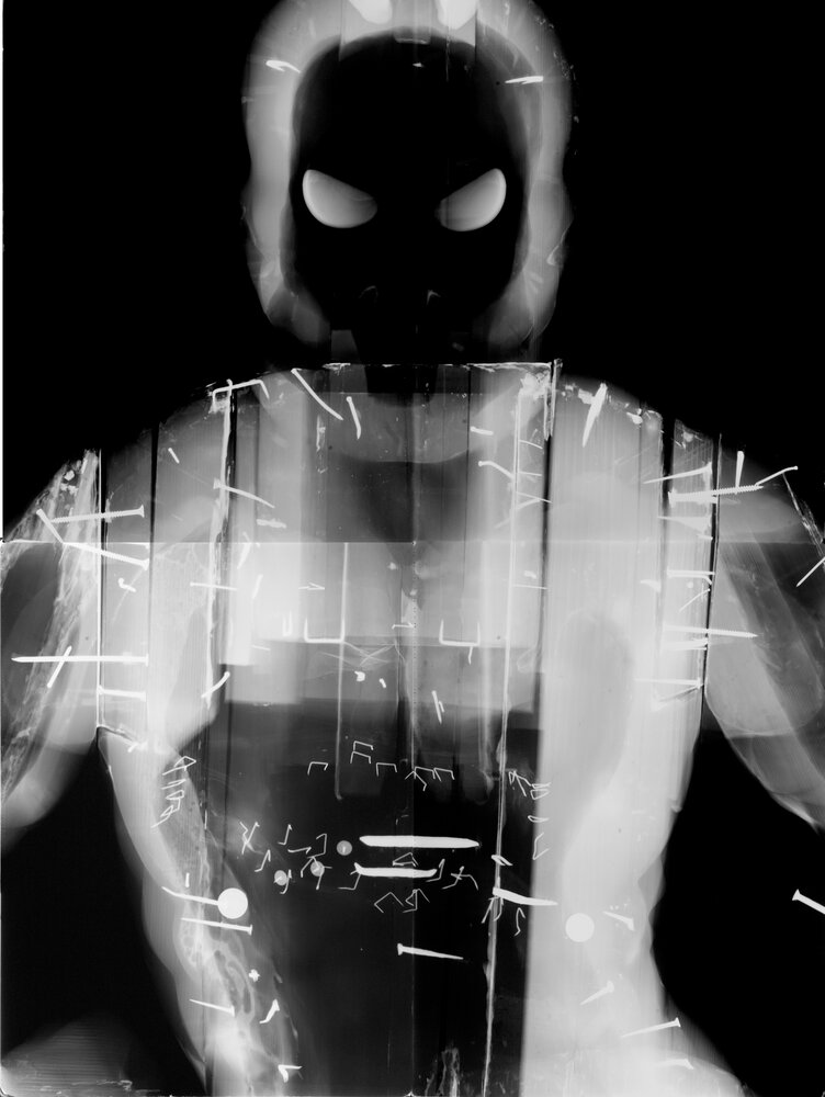 Torino, Museo d'Arte Orientale, Kongo Rikishi inv. Js/7.D - analisi RX