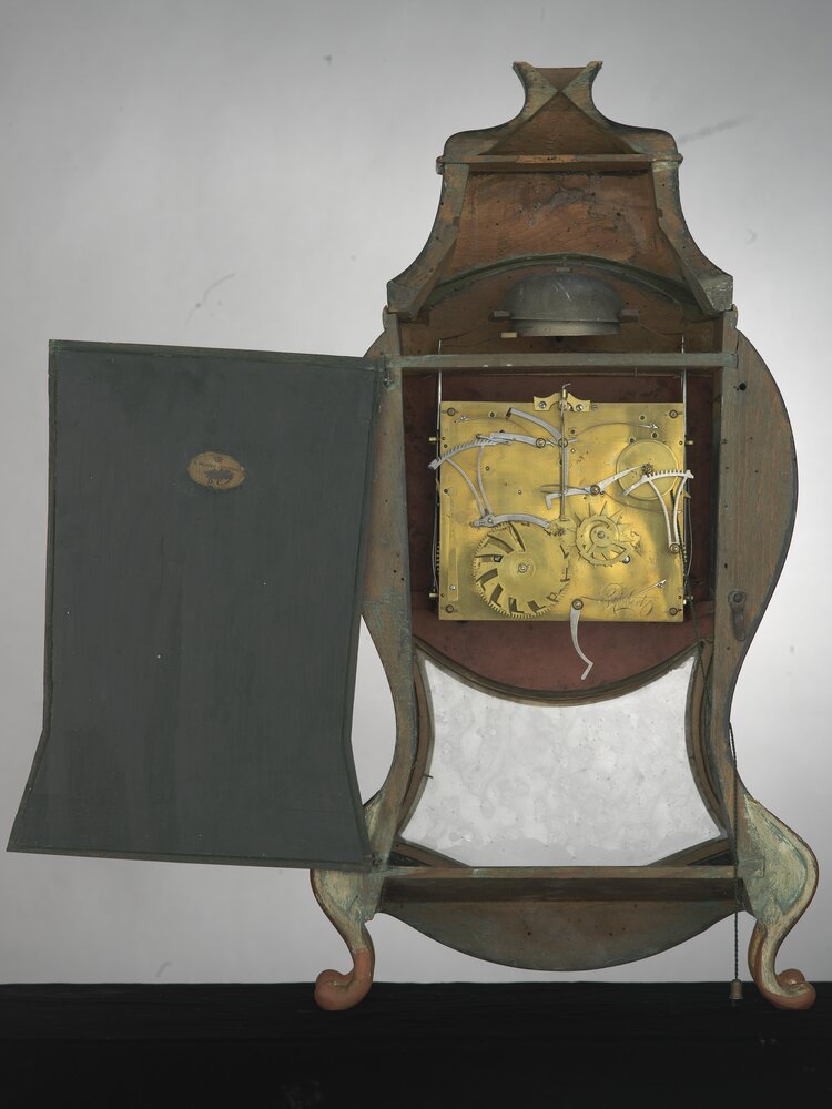 Nichelino, Stupinigi Hunting Lodge, J. Robert, Clock, inv. 479 - during the restoration