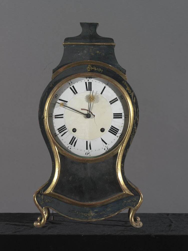 Nichelino, Stupinigi Hunting Lodge, J. Robert, Clock, inv. 479 - during restoration, cleaning