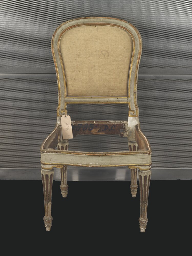 17-AL-2006_Nichelino, Hunting Lodge of Stupinigi, Chair, inv. 4082