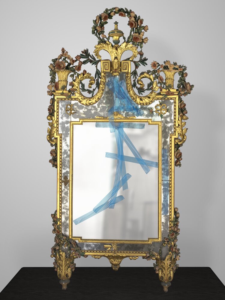 53-AL-2006_Nichelino, Stupinigi Hunting Lodge, G. M. Bonzanigo, M. Rapous, Specchiera, inv. 297