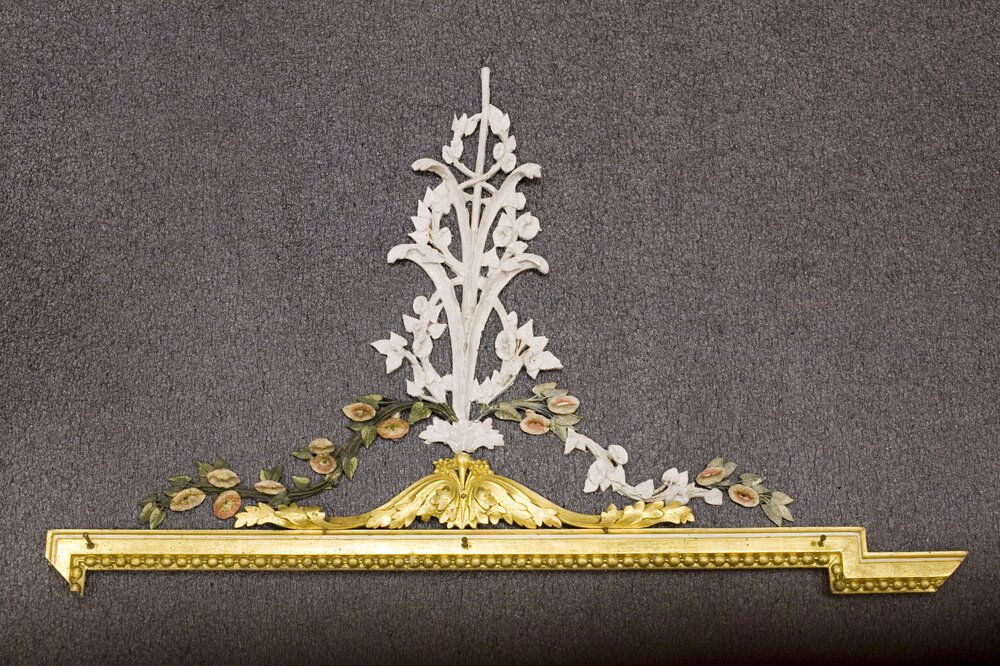 Nichelino, Stupinigi Hunting Lodge, G. M. Bonzanigo, M. Rapous, Specchiera, inv. 297 - during the restoration, integrations