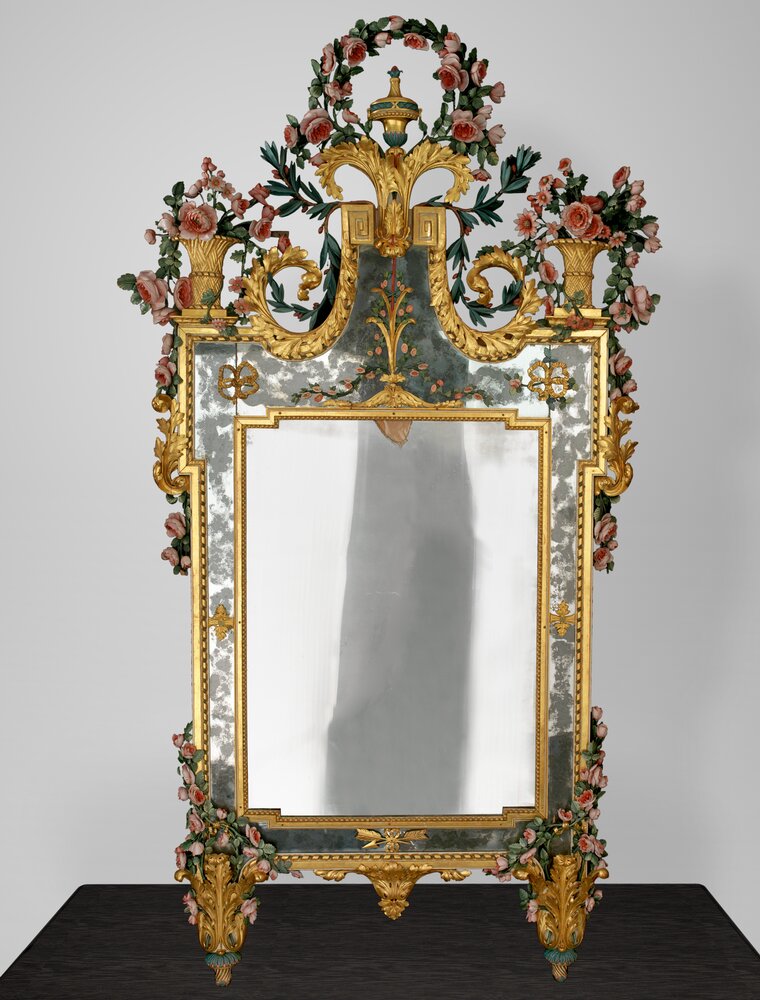 Nichelino, Stupinigi Hunting Lodge, G. M. Bonzanigo, M. Rapous, Specchiera, inv. 297 - after restoration