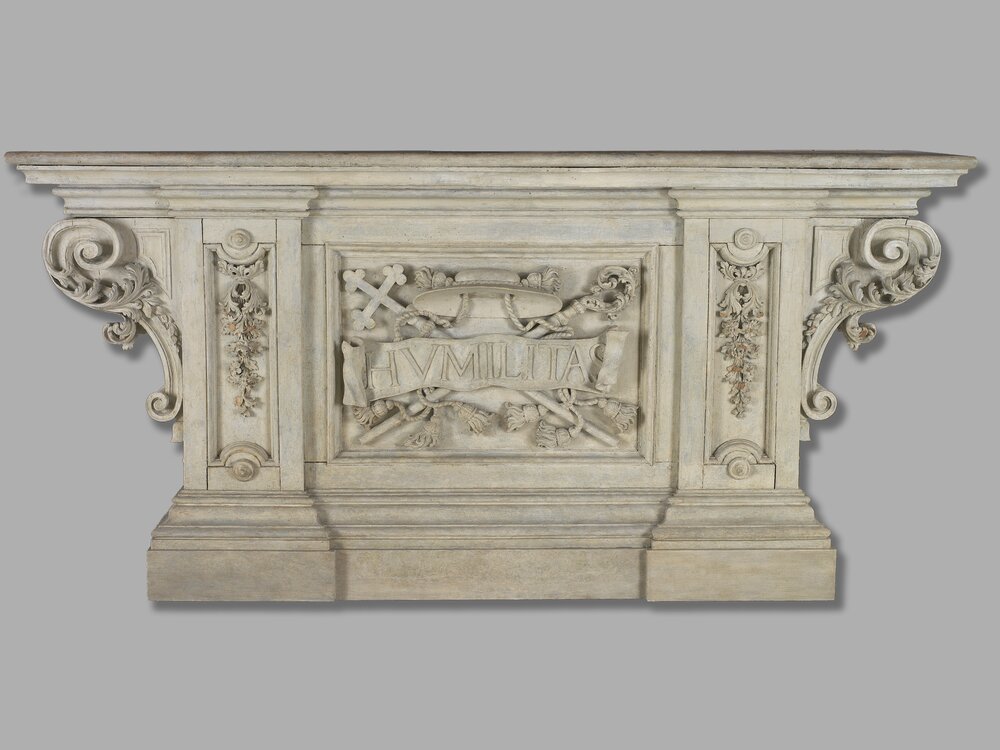 Venaria, Reggia, C. G. Plura, Altare ligneo - dopo il restauro