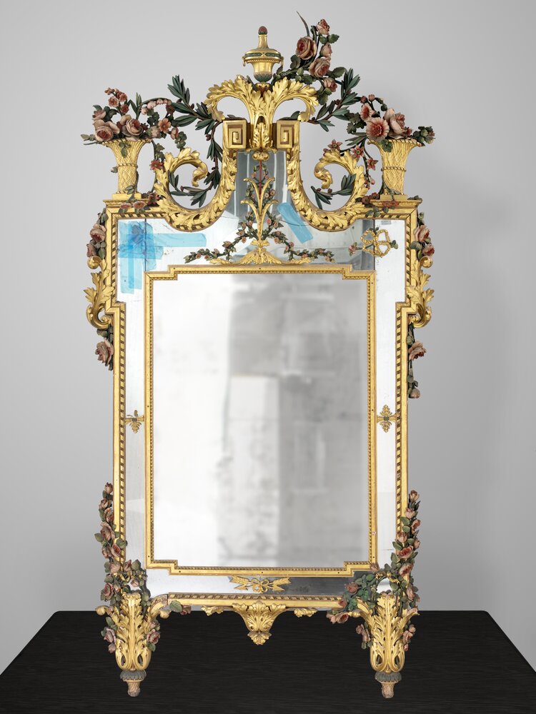 52-AL-2006_Nichelino, Stupinigi Hunting Lodge, G. M. Bonzanigo, M. Rapous, Specchiera, inv. 296