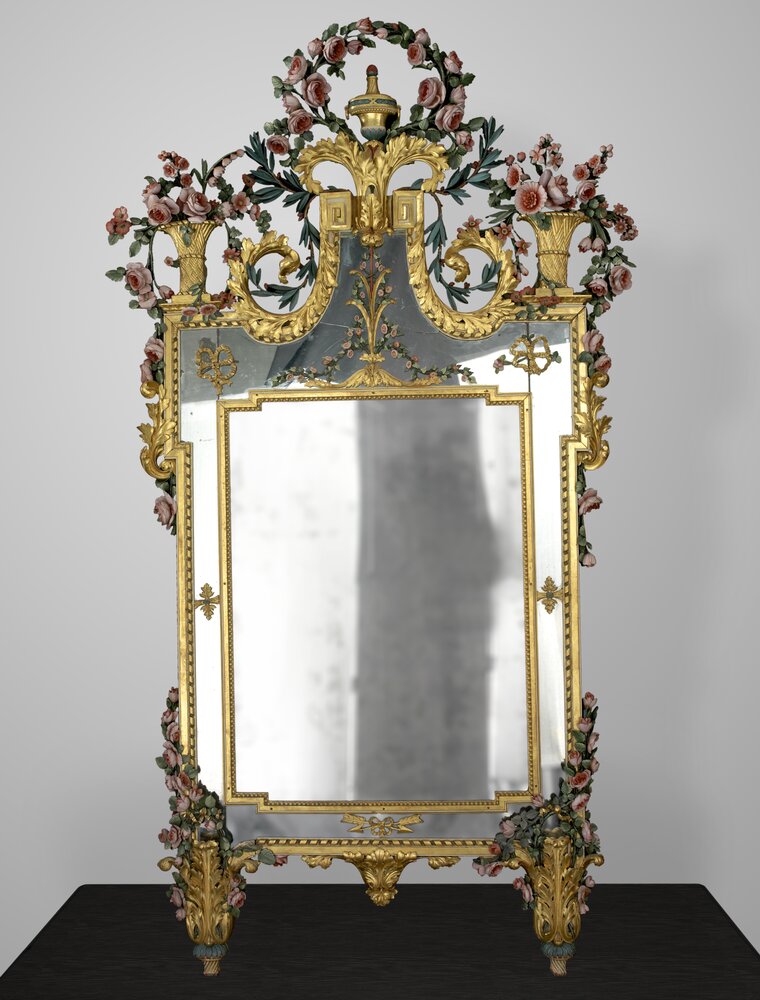 Nichelino, Stupinigi Hunting Lodge, G. M. Bonzanigo, M. Rapous, Specchiera, inv. 296 - after restoration