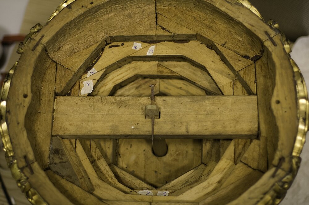 Museo d'Arte Orientale, Shokannon - durante il restauro