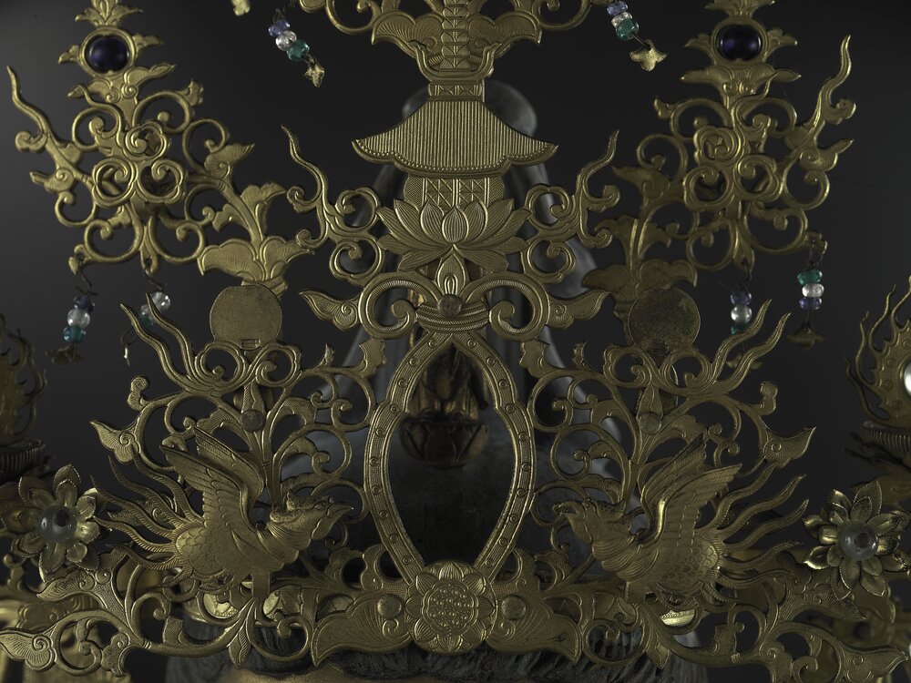 Torino, Museo d'Arte Orientale, Shokannon - dopo il restauro