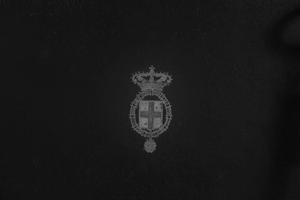 Venaria Reale, Reggia, Carrozza Brougham Carré, inv. PR 30249 - infrarosso (950 nm)