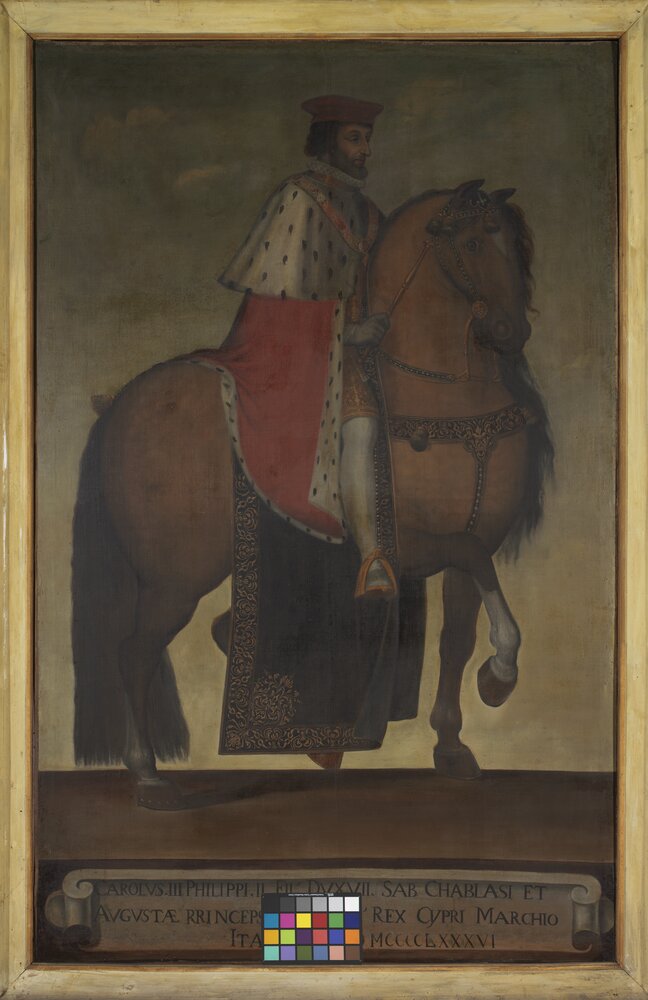 10-TE-2008_Moncalieri, Castle, Charles II the Good, 9th Duke of Savoy, inv. 301