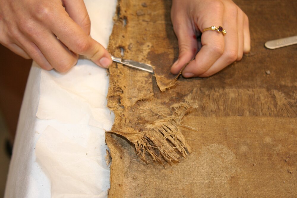 Moncalieri, Castle, Charles II the Good, 9th Duke of Savoy, inv. 301 - during the restoration