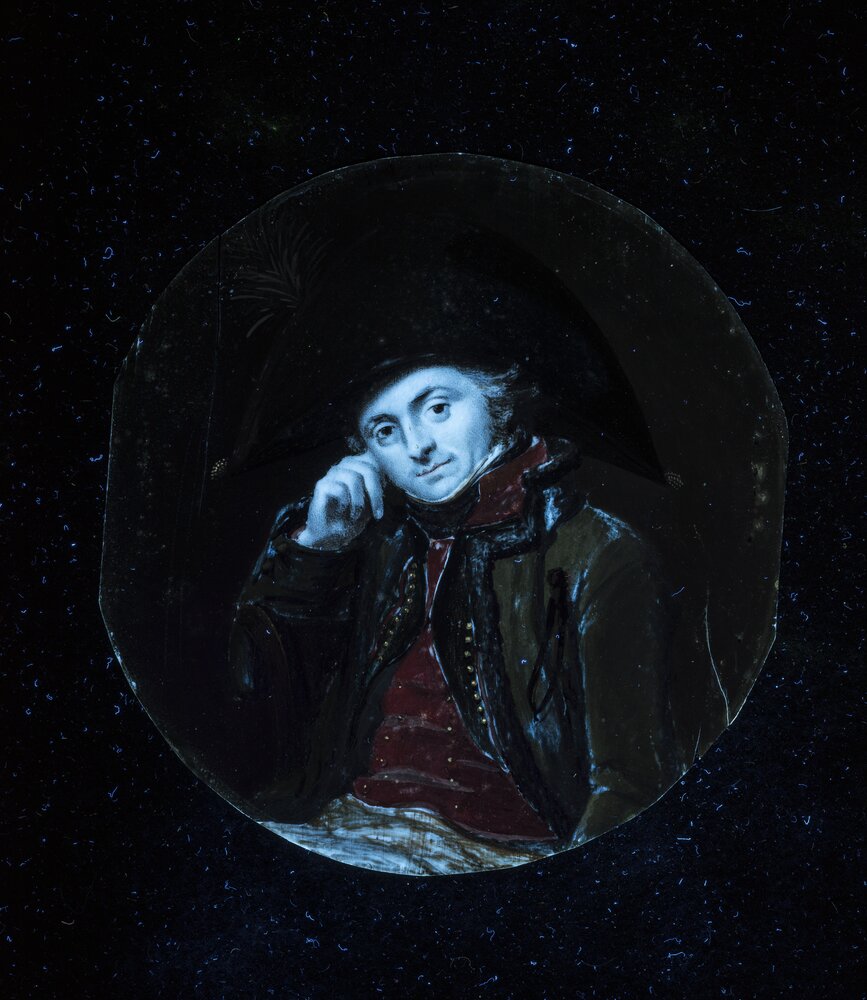 Torino, Museo Civico d'Arte Antica - Palazzo Madama, Ritratto d’uomo dal cappello a due punte, inv. 536 - analisi UV